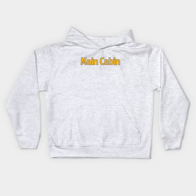 Main Cabin Traveller Kids Hoodie by L'Appel du Vide Designs by Danielle Canonico